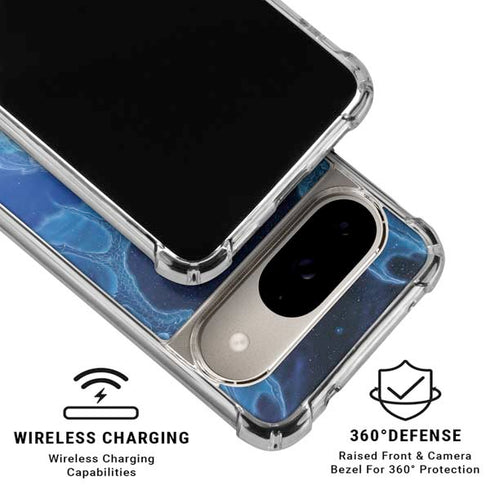 Ed Beard Jr. Winter Spirit Dragon by Ed Beard Jr Google Pixel 10 Clear Case